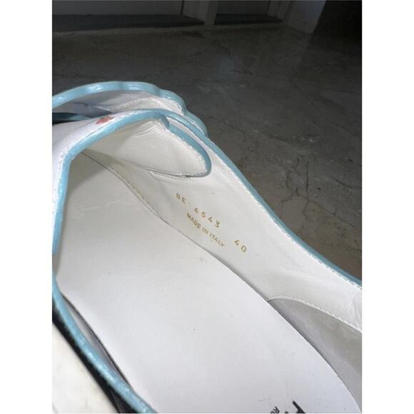 Fendi Floral White and Black sneakers size 40 - Picture 4 of 5